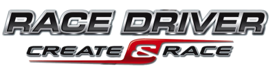 Race Driver Create and Race title screen for Nintendo DS